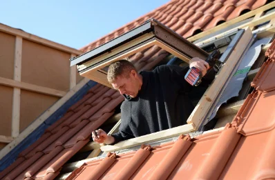 Pose de fenêtres de toit Velux à Jayat